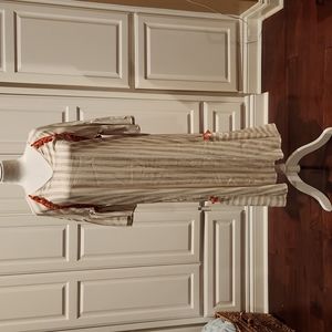 Hummingbird boho dress Size L